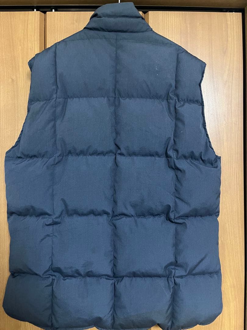 【希少】80s エディーバウアー カラコラムベスト グースダウン 黒タグ L