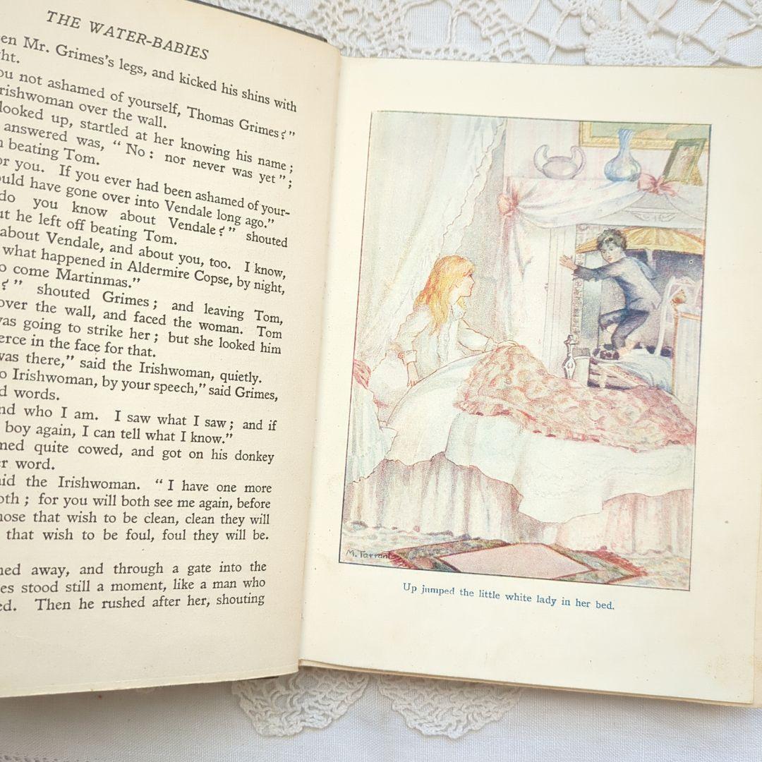 稀少1920アンティーク絵本 洋書古書 児童書 ヴィクトリアン ヴンテージ