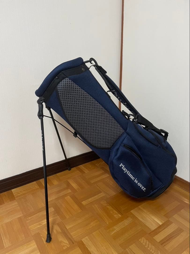 Psycho Bunny スタンド式キャディバッグ ネイビー