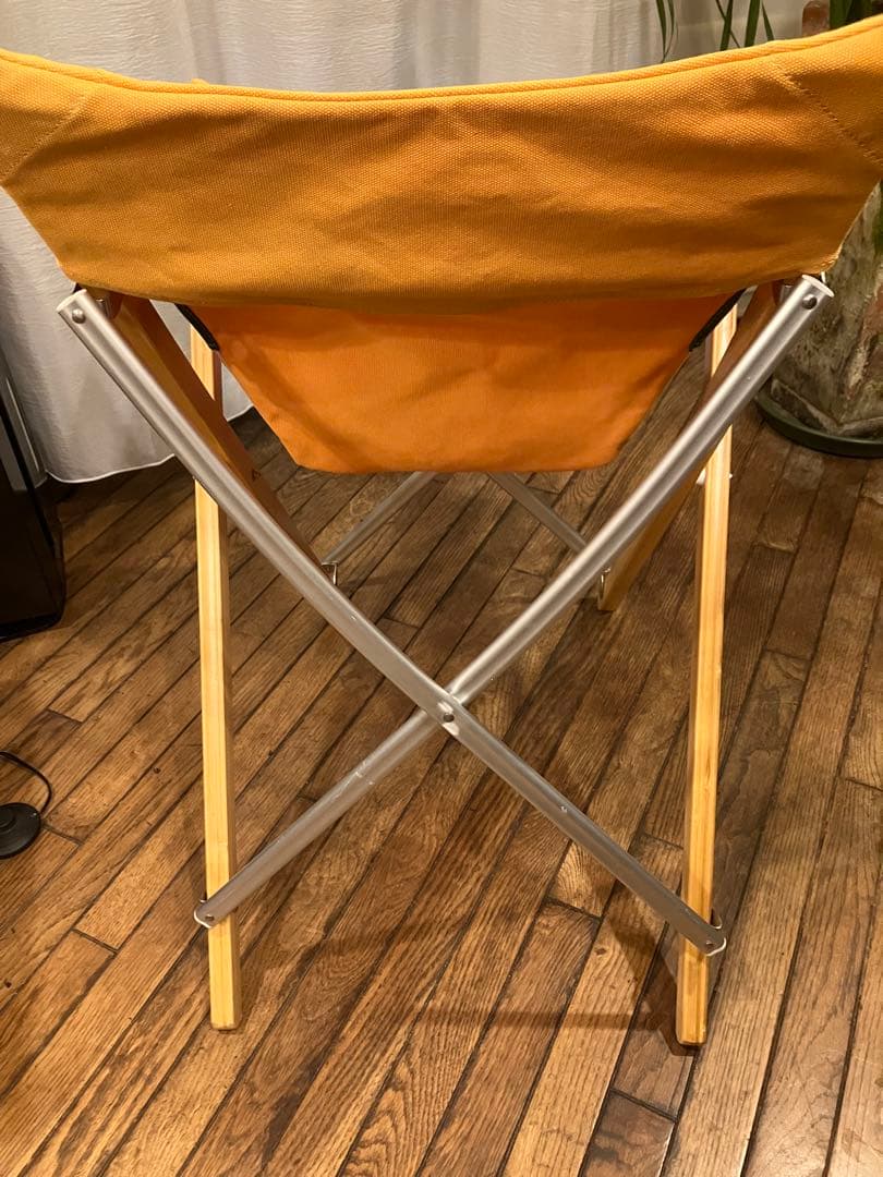  peak 折りたたみキャンプチェア オレンジ