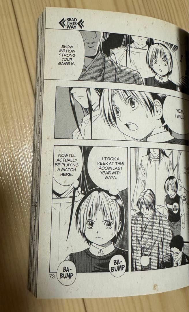 ヒカルの碁　英語版　漫画　English Manga