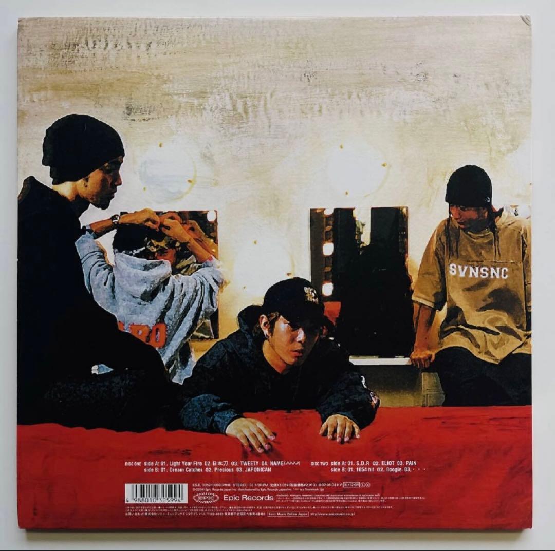 貴重 RIZE FOREPLAY レコード LP 2枚組