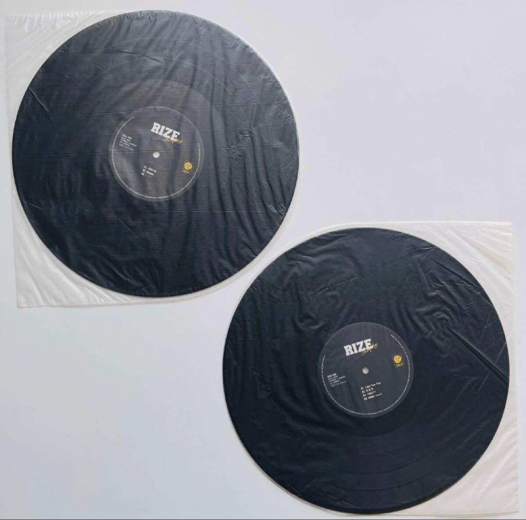 貴重 RIZE FOREPLAY レコード LP 2枚組
