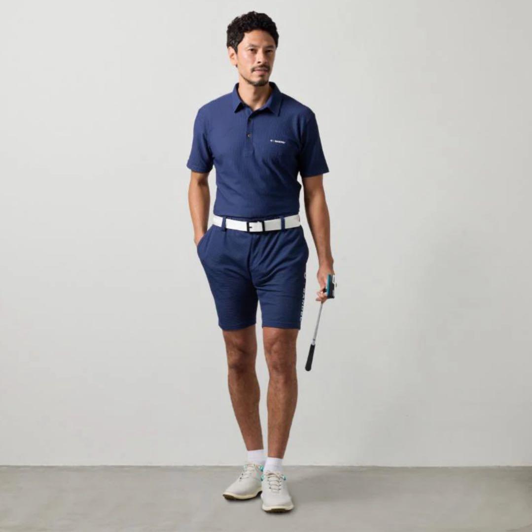 【新品・タグ付き】BANDEL メンズ ショートパンツ ネイビー L