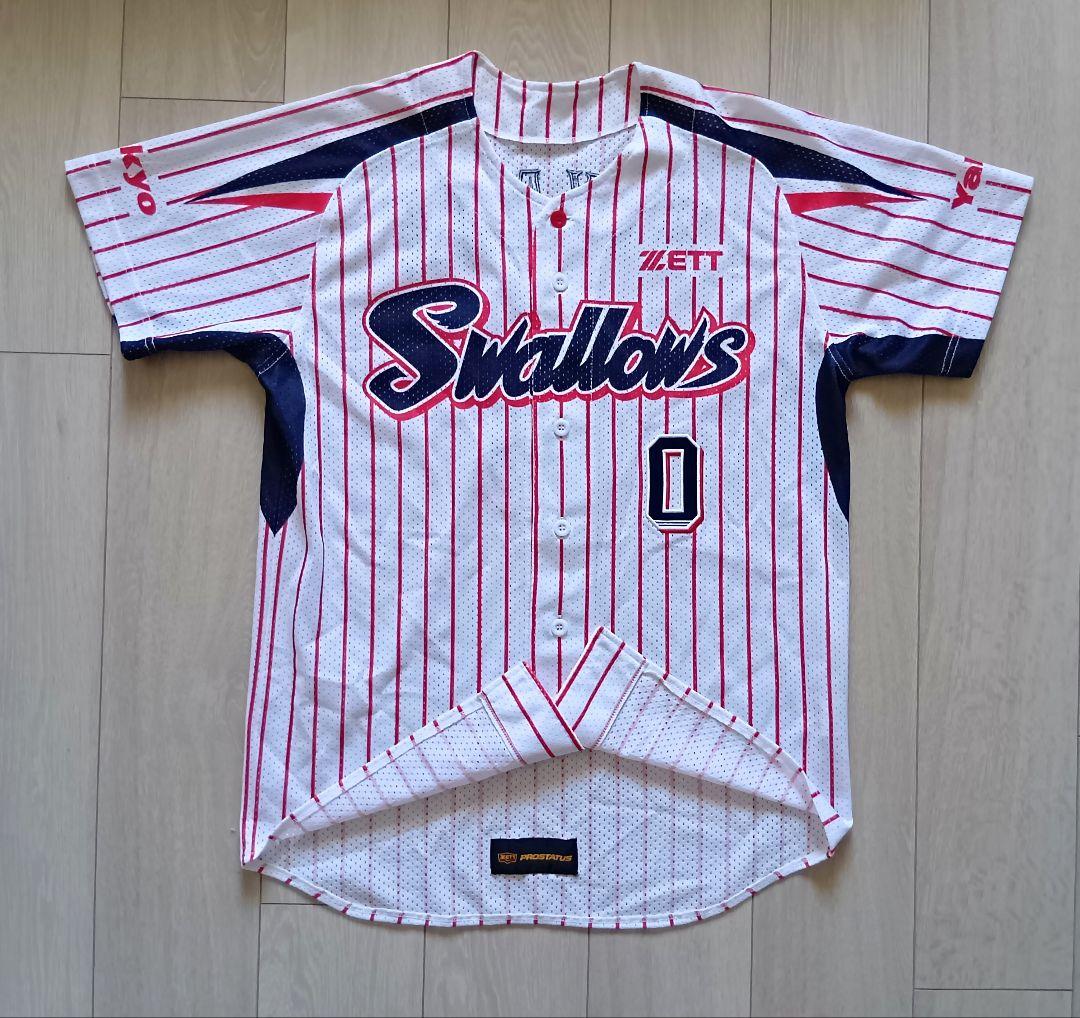 【レア】ヤクルト　スワローズ　比根屋　ホーム　ユニフォーム