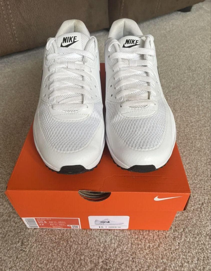 値下げ激レア！NIKE AIRMAX90GOLFナイキエアマックス白黒28.0③