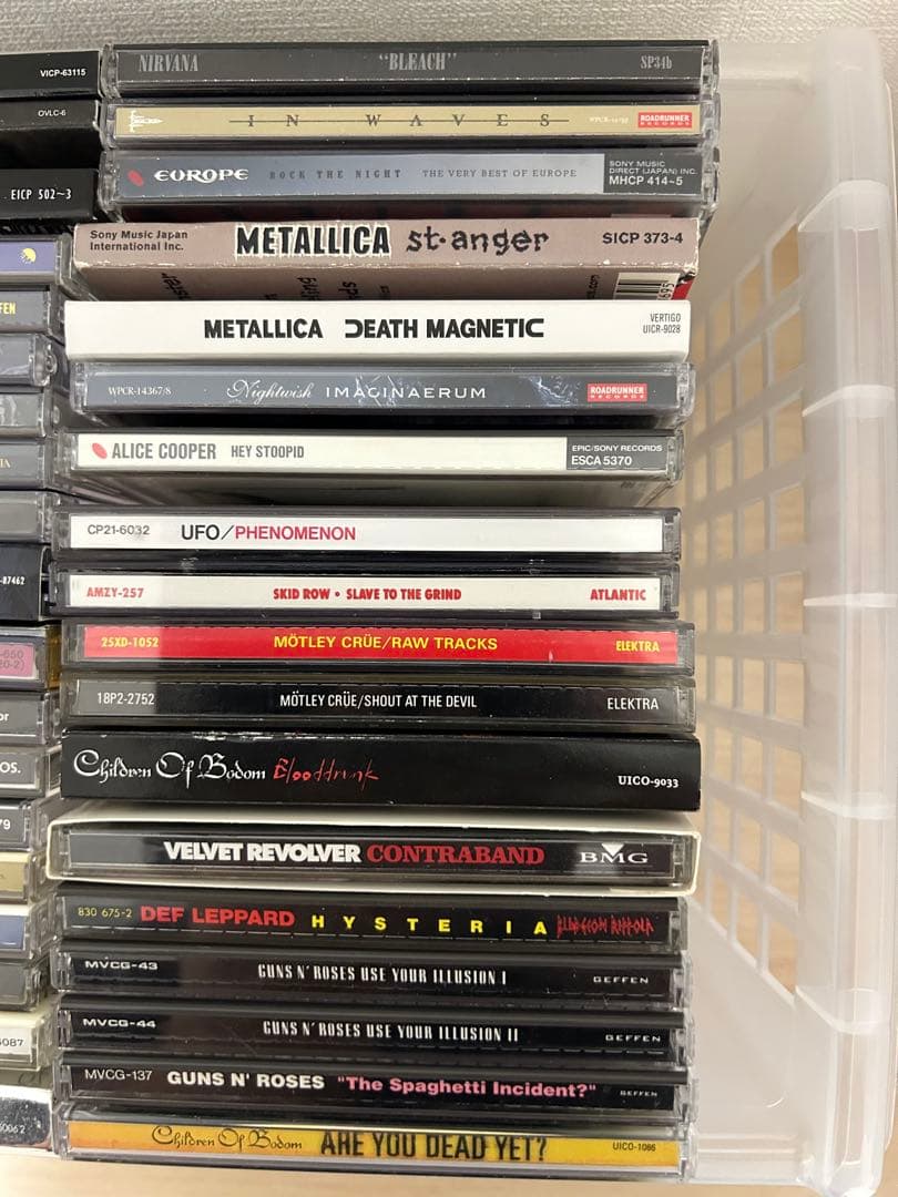 帯付き多数！【HR/HM】ハードロック/ヘヴィメタルCD37枚まとめ売り