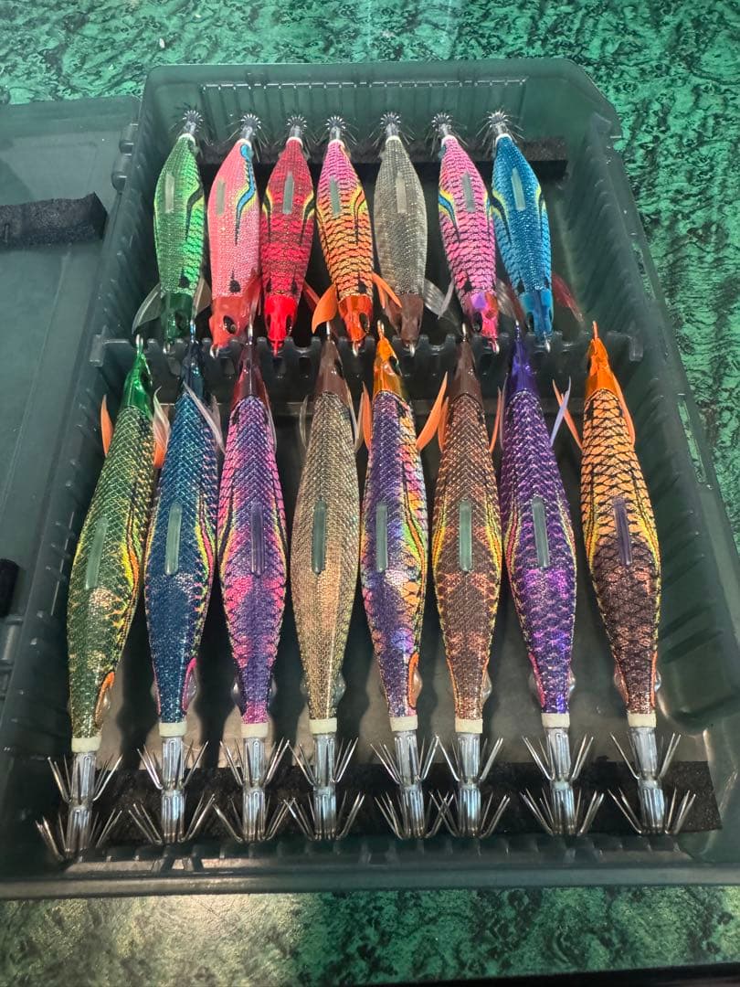 DUEL EZ-Q フィンプラス ランガン 3.5号15本パタパタケース付き