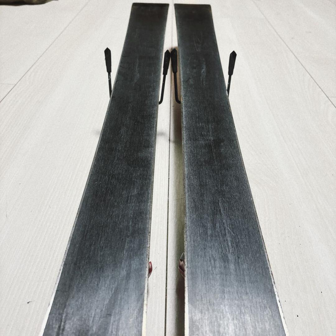 ジュニアスキー 4点セット KAZAMA 126cm GROWHILL 22.0