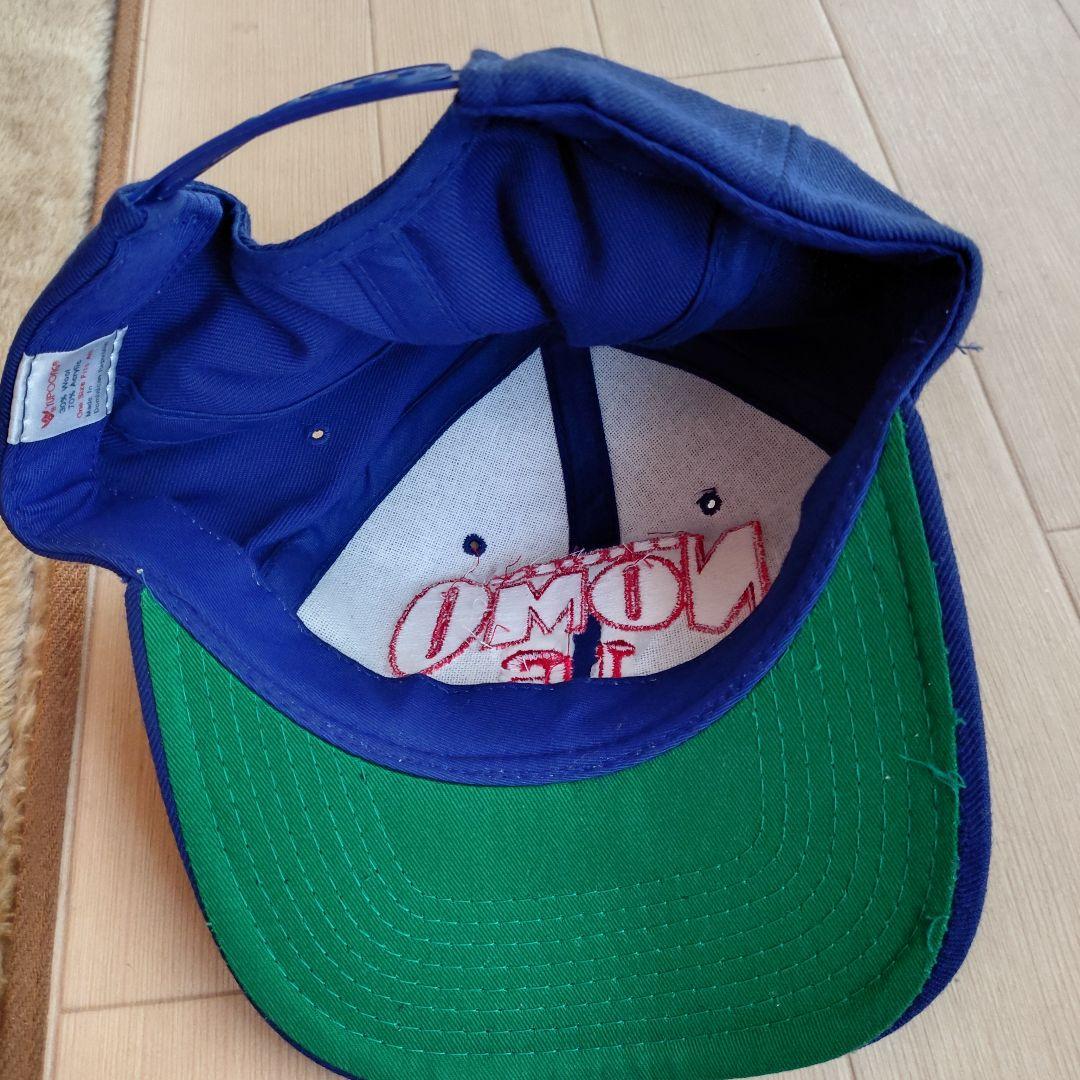 NOMO 16 刺繍 キャップ ネイビー 野茂英雄