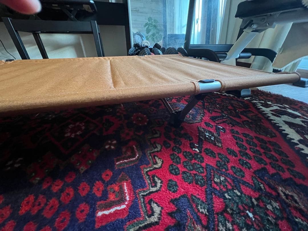 TOMOUNT折りたたみコット高低兼用2way