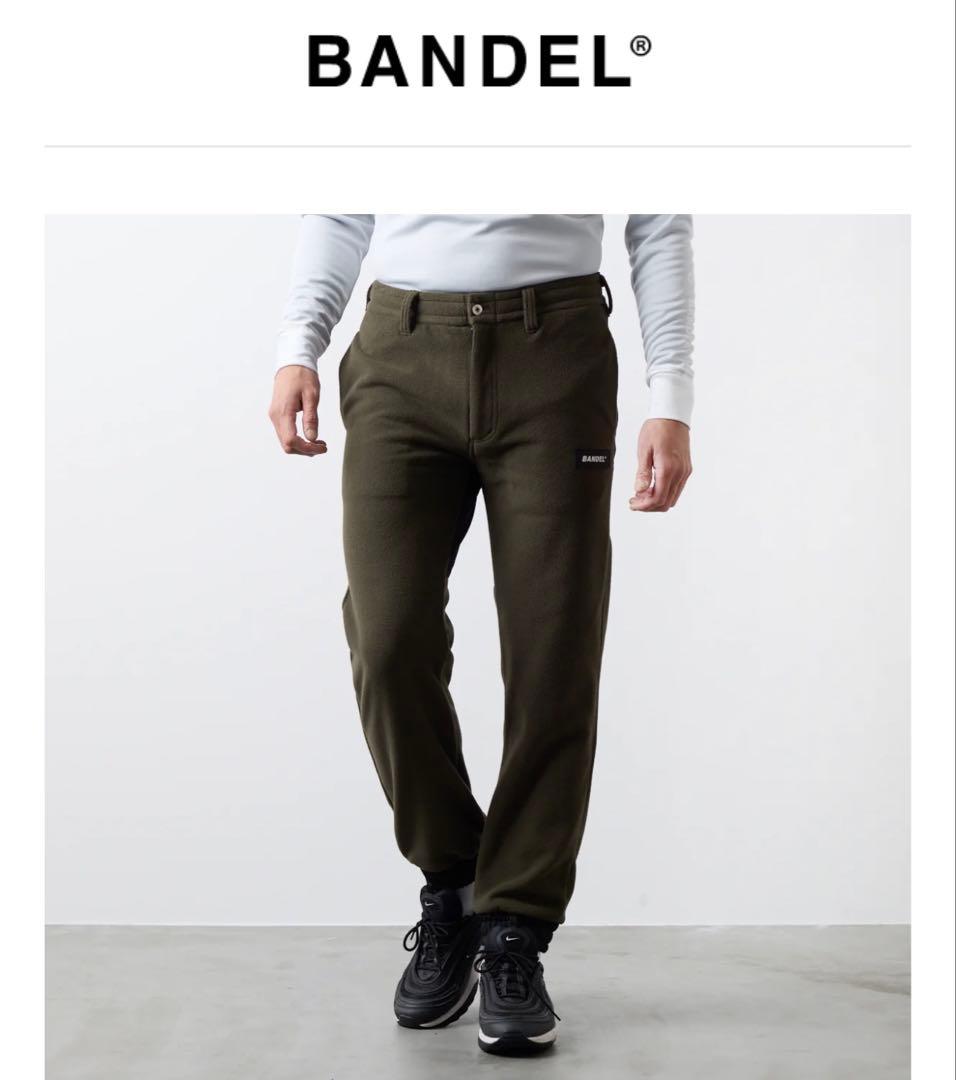 BANDEL GOLF フリースパンツ カーキ L