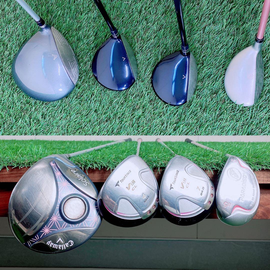 ゴルフクラブ　レディースセット　初心者　キャロウェイ　ソレイル　入門　N2021
