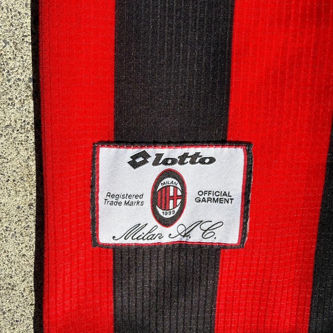k*n様 ACミラン Lotto　97/98　ホームユニフォーム