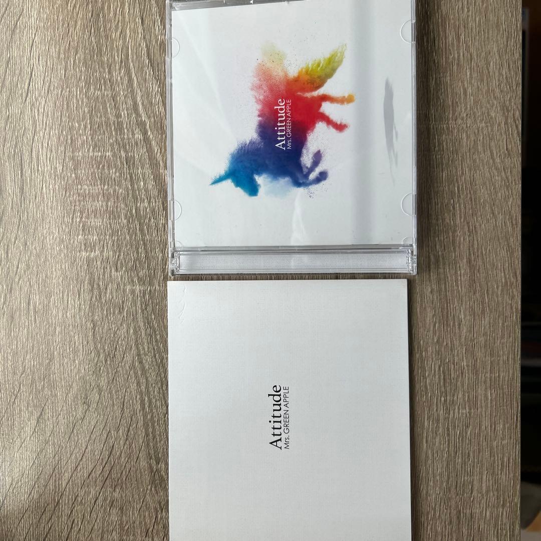 Mrs. Green Apple Attitude 初回限定版