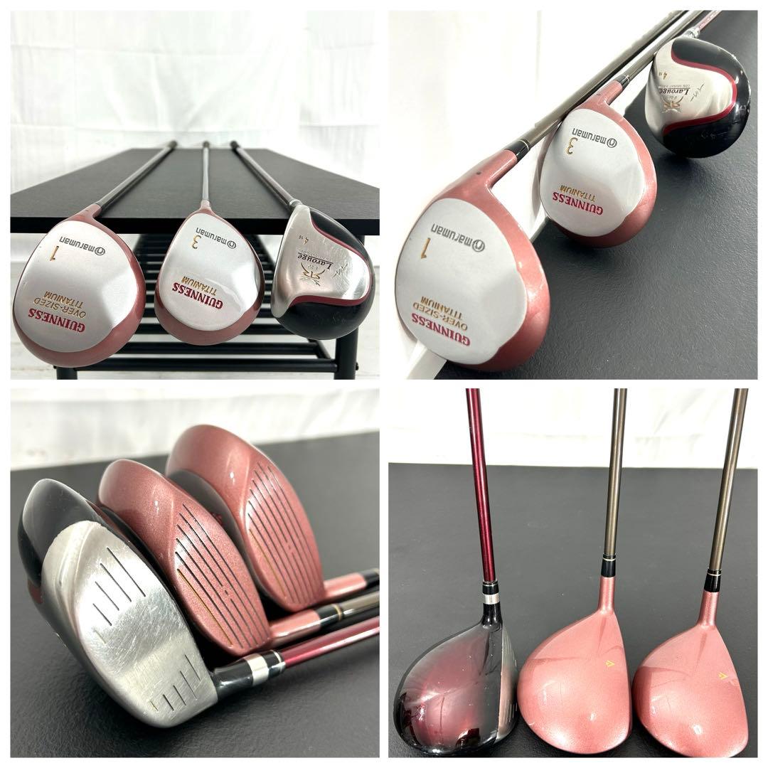 本格派　レディースゴルフクラブ　11本　フルセット お試しセット　ゴルフセット