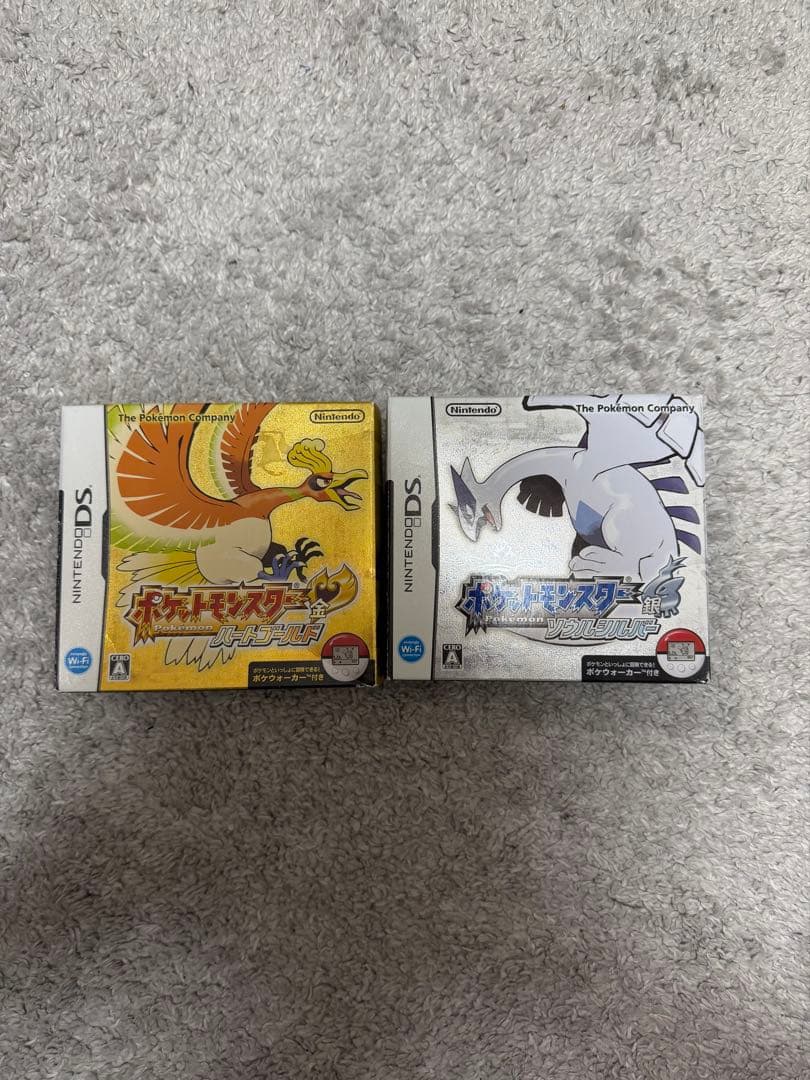 ポケットモンスター ソウルシルバー　ハートゴールド　セット