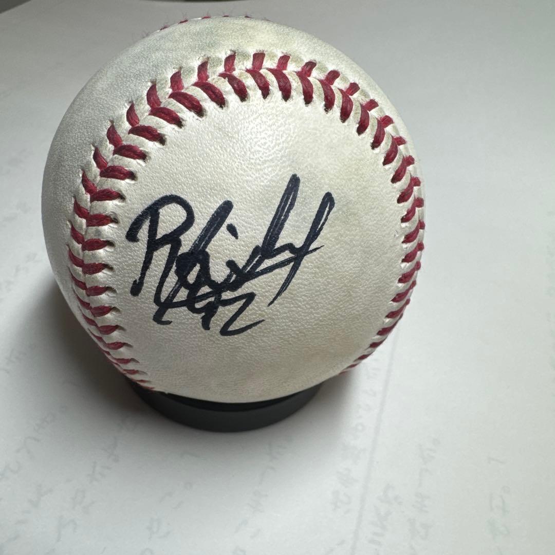 巨人 マルティネス 直筆NPB球