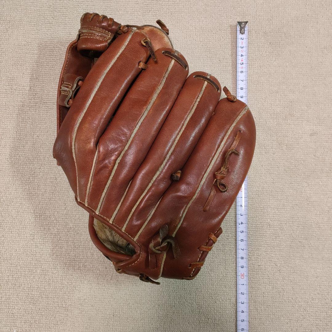 中古ZETT 軟式左利き用グローブ ブラウン