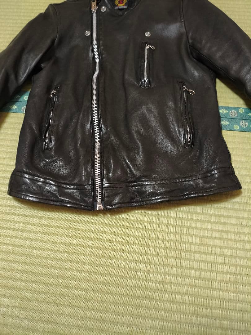 Schott ATTACHMENT Studious レザーライダース M