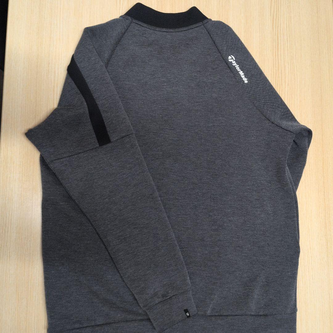 TaylorMade グレー ジップアップジャケット