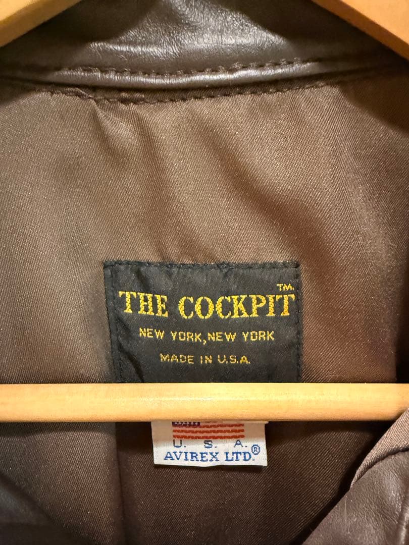 THE COCKPIT / AVIREX レザーコート