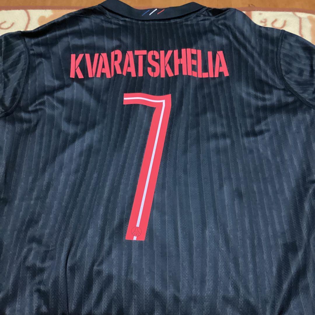 パリ・サンジェルマン 25-26 4th 2XL クヴァラツヘリア 7 正規品