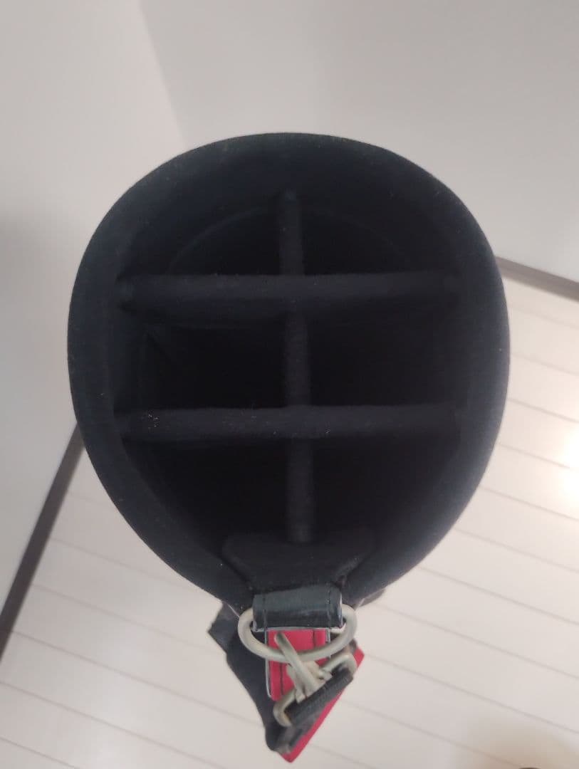 BRIDGESTONE GOLF　キャディバッグ　レッド/ブラック