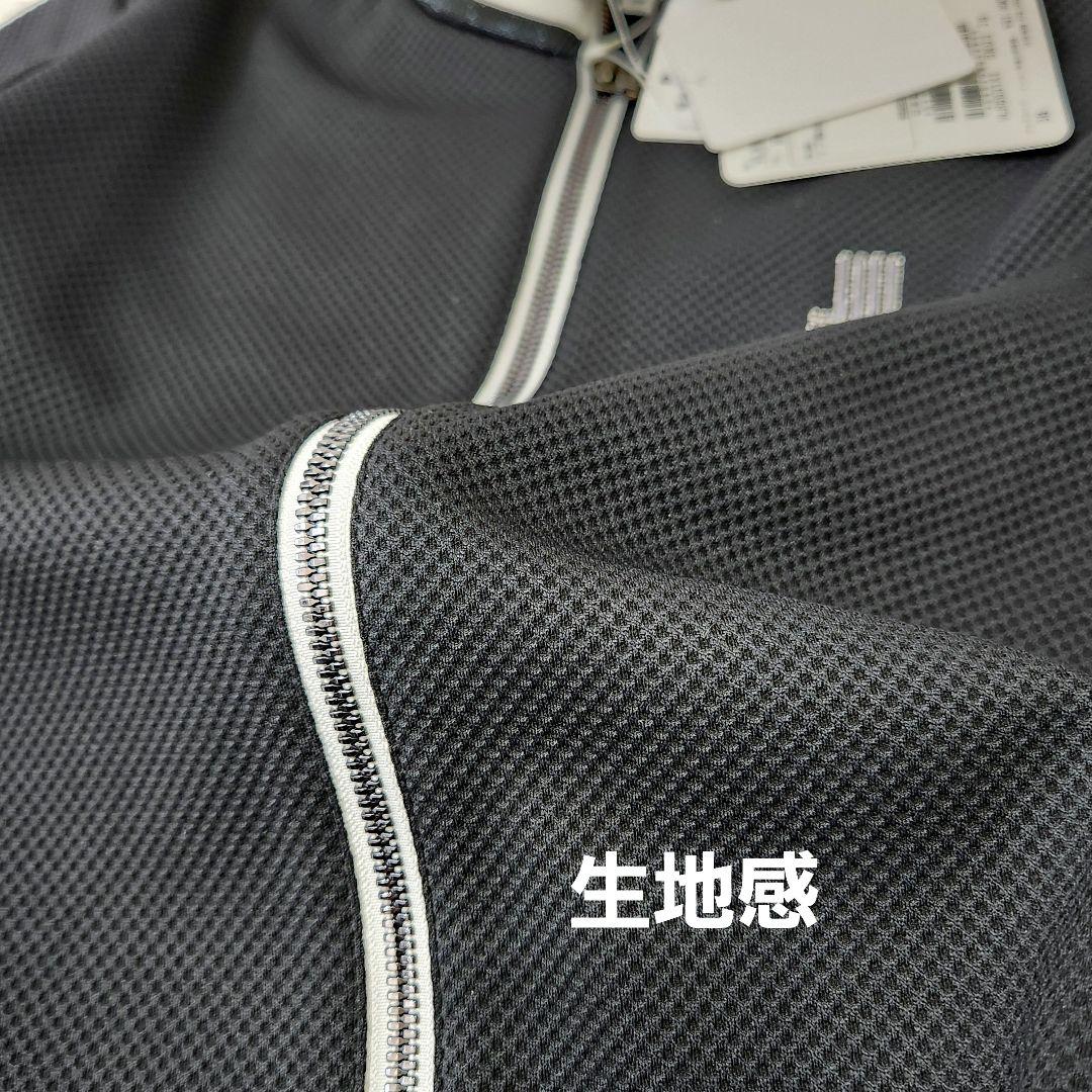 ✨タグ付未使用品✨LANVIN SPORT フルジップゴルフジャケット 黒 38