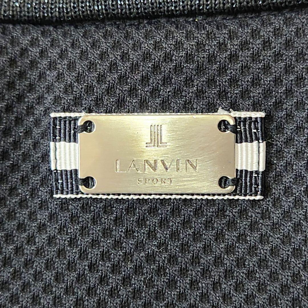 ✨タグ付未使用品✨LANVIN SPORT フルジップゴルフジャケット 黒 38