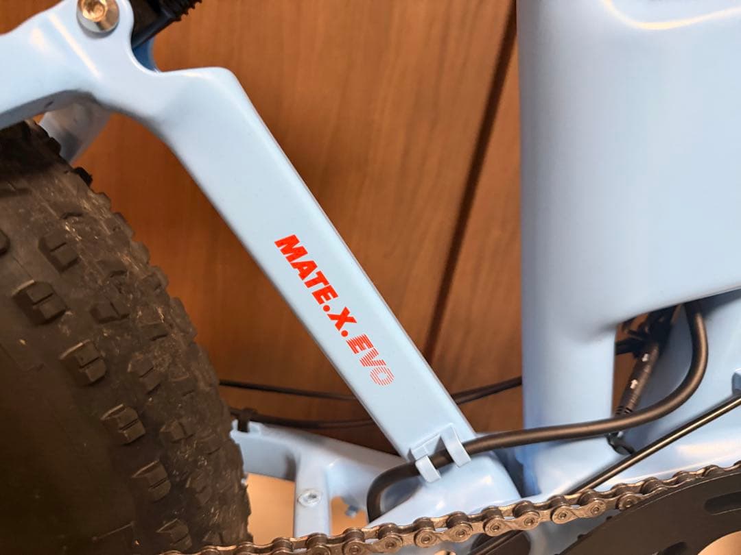 【ほぼ新品】MATE X EVO Ocean Shimmer 車体 本体