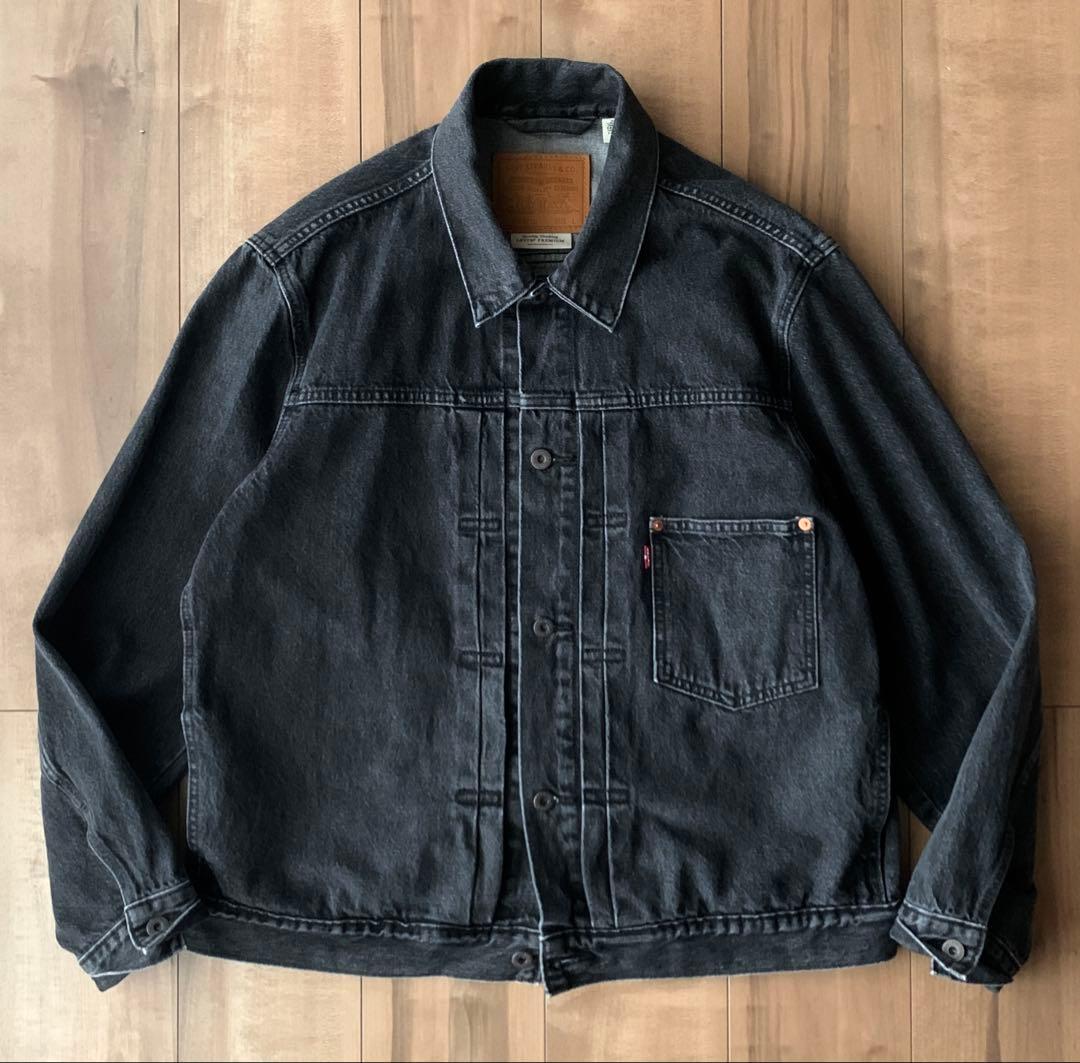 Levi's リーバイス デニムジャケット ブラック L Gジャン 1st