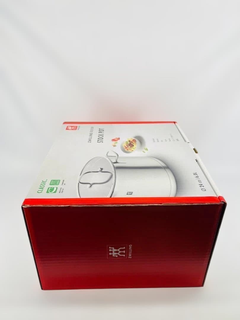 【新品】新生活　ヴァイタリティ ストックポット 24cm 寸胴　鍋　ステンレス