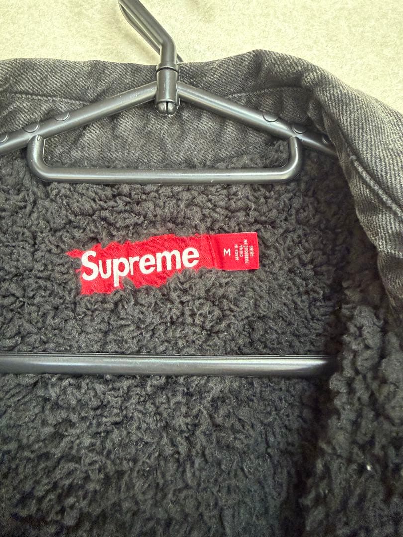 ジャケット・アウター Supreme Faux Shearling Lined Work Shirt