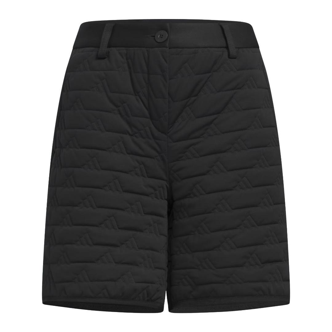 【L】秋冬 定価34,100円 アディダス ゴルフ 中綿 キルト セットアップ黒