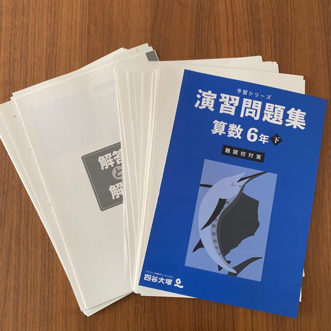 未使用 四谷大塚 2025年版 6年下 難関校対策 セット 予習シリーズ 合不合