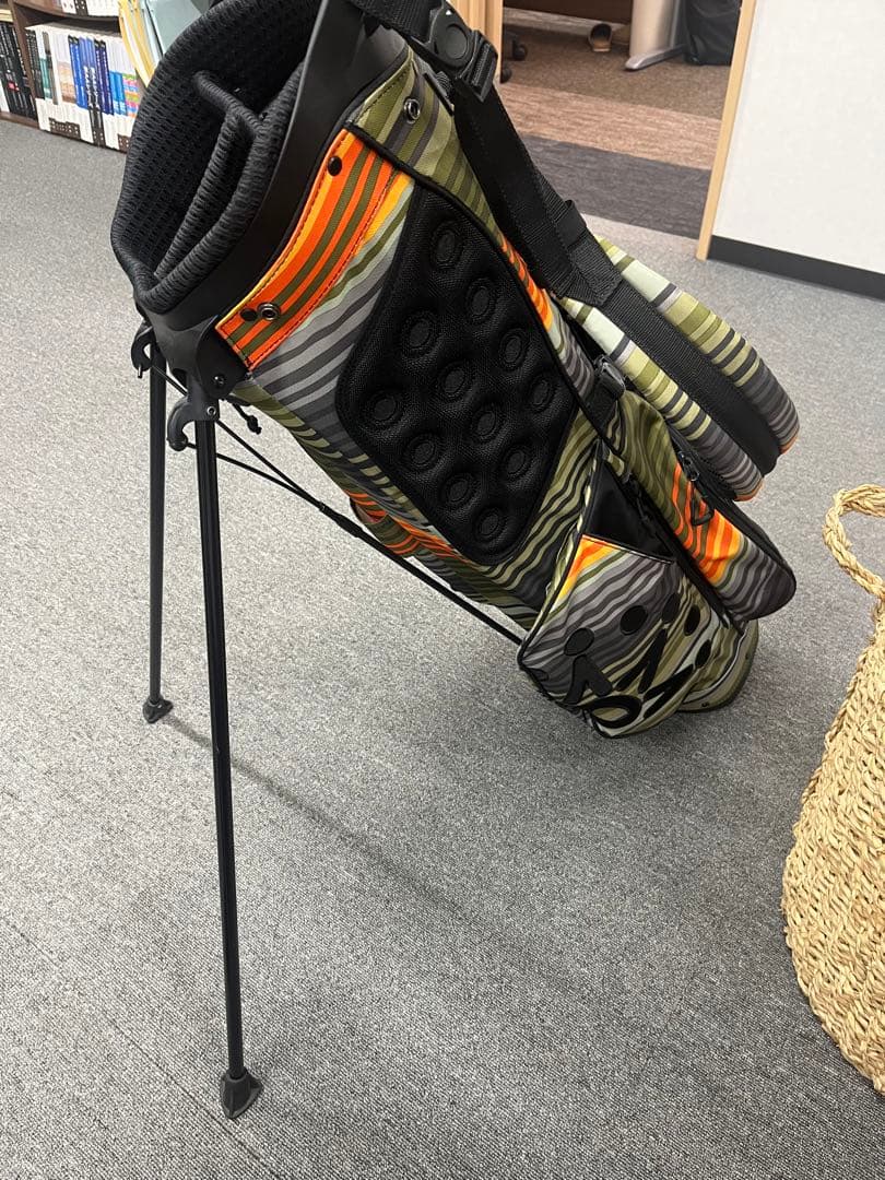 スコッティ キャメロン ワンダー セラぺ グリーン&オレンジ スタンドバッグ