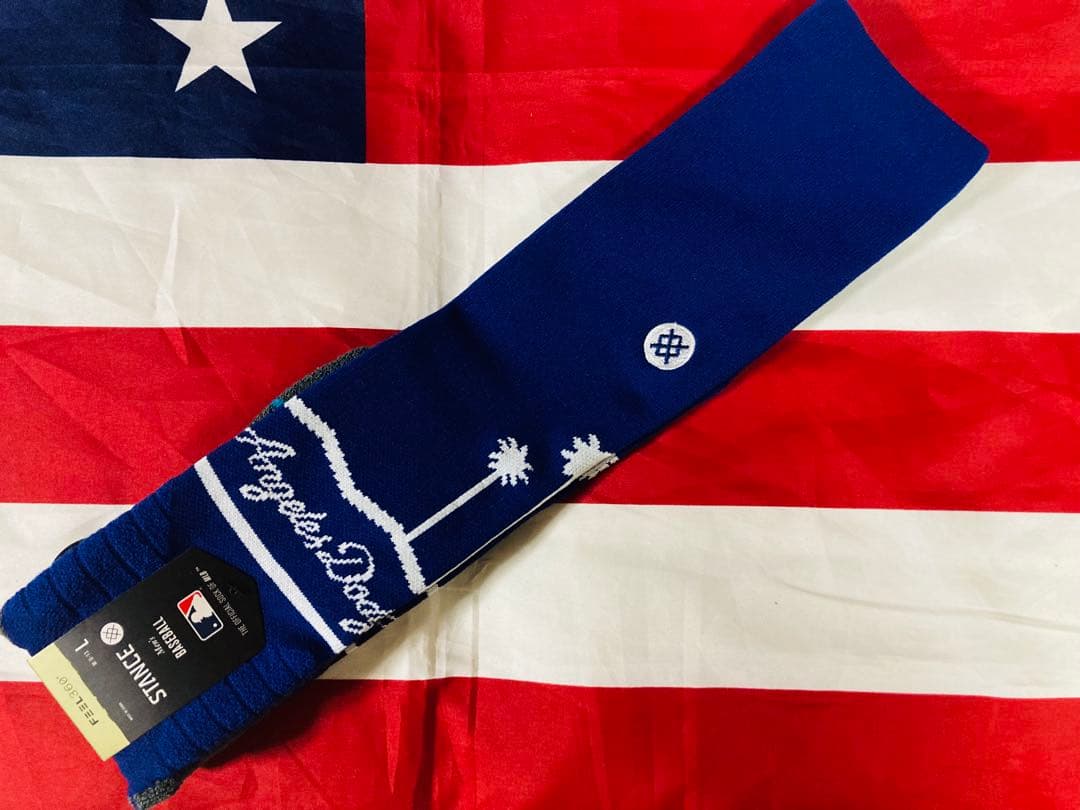 ドジャース　日本未発売　膝迄野球用Stanceソックス　ムーキー　ベッツ