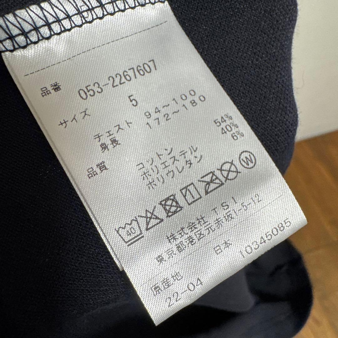 パーリーゲイツ モックネックシャツ　5 ブラック