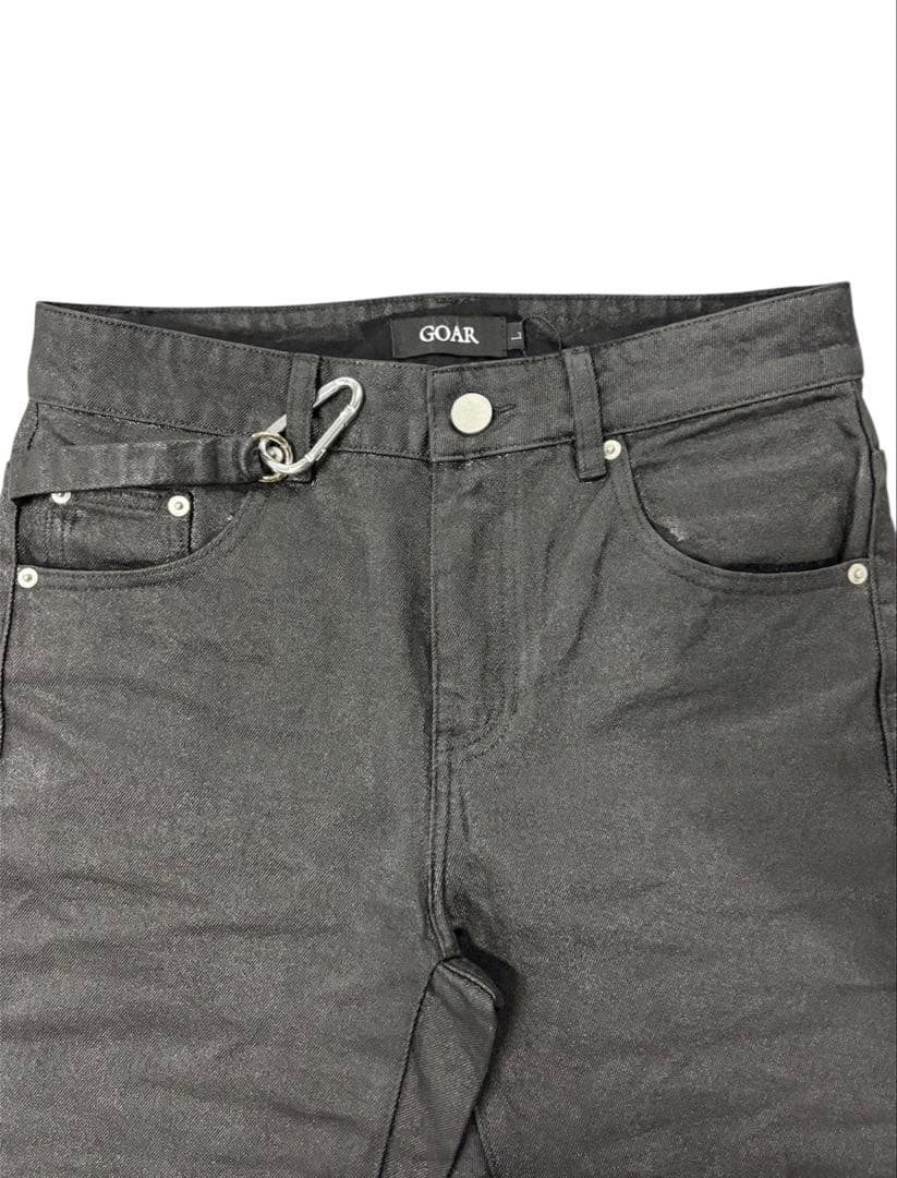 即日発送　goar.archive.ストレート コーティングデニム　新品