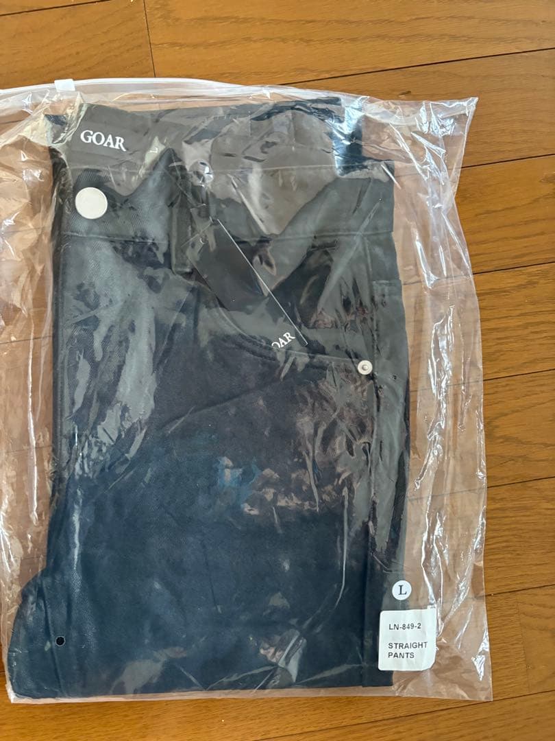 即日発送　goar.archive.ストレート コーティングデニム　新品