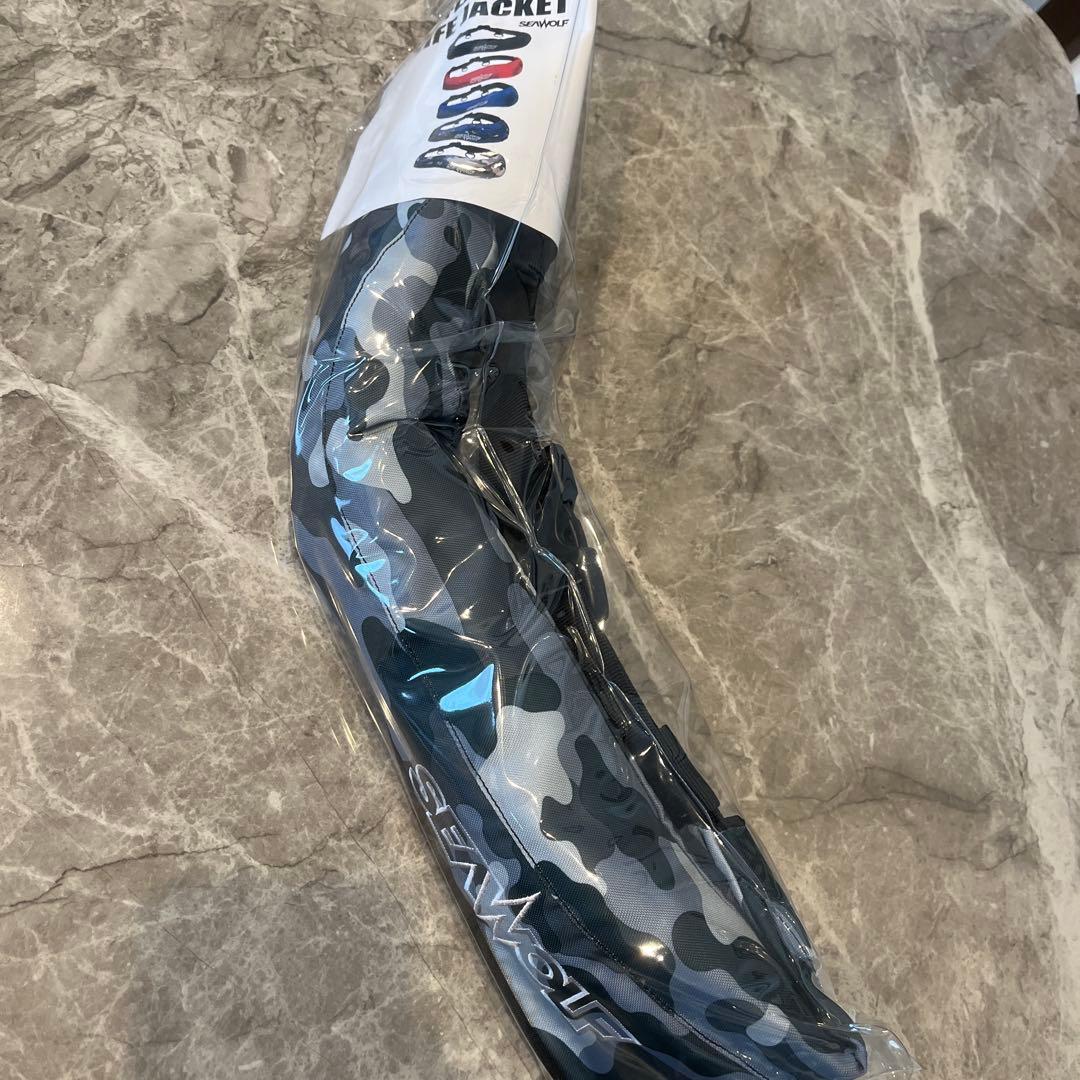 SEAWOLF 自動膨張ライフジャケット 迷彩