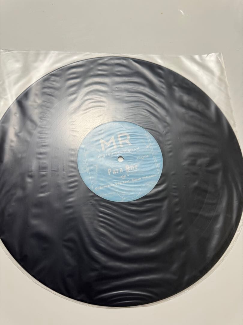 ミスタージェントルマン　レコード　希少　レア　シリアルナンバー　新品　未使用　音