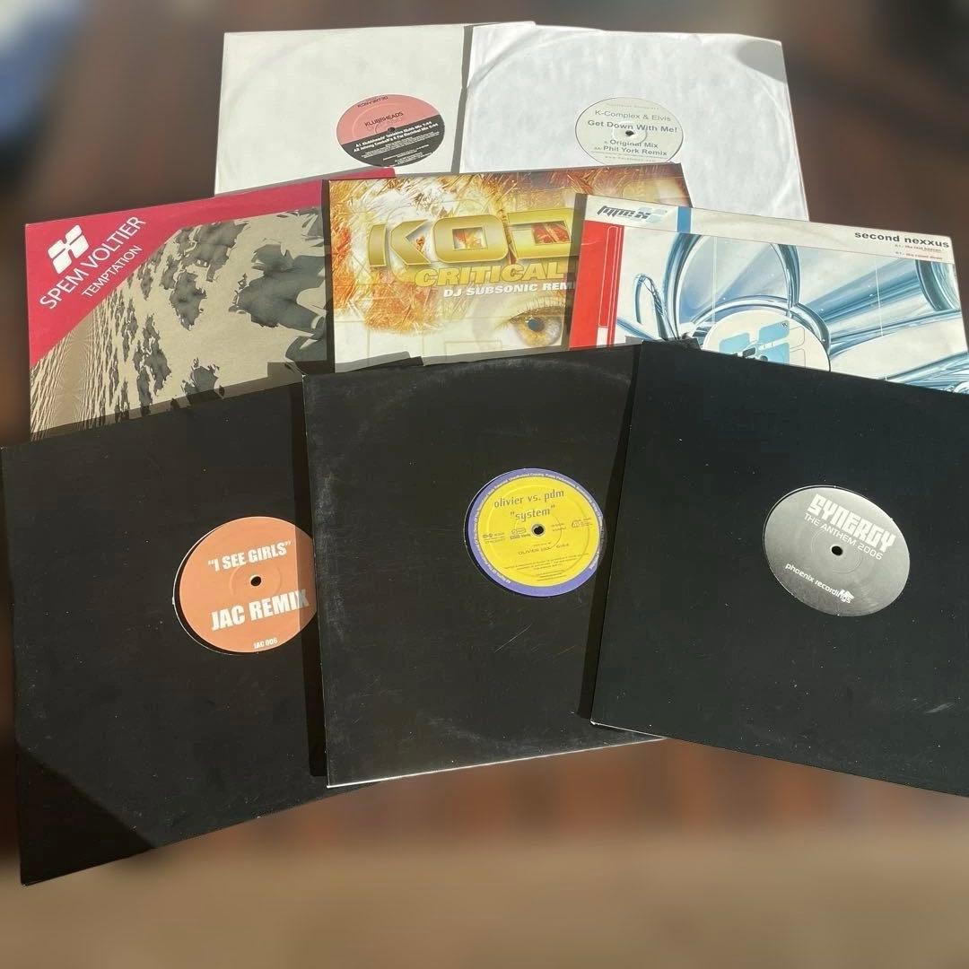 23日迄 未使用⭐︎G-Ariaを含むトランス・ハードハウスレコード10枚福袋