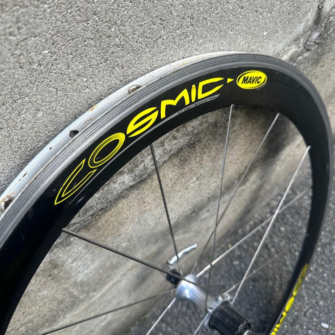 MAVIC COSMIC CARBON チューブラー　お汁粉大納言