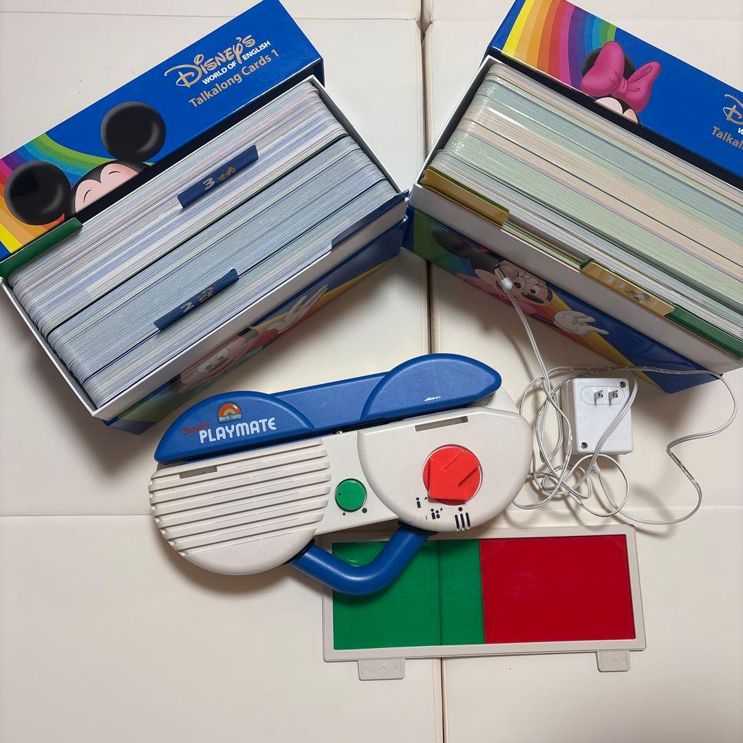 ディズニーワールドイングリッシュ　トークアロング Q&Aカードセット