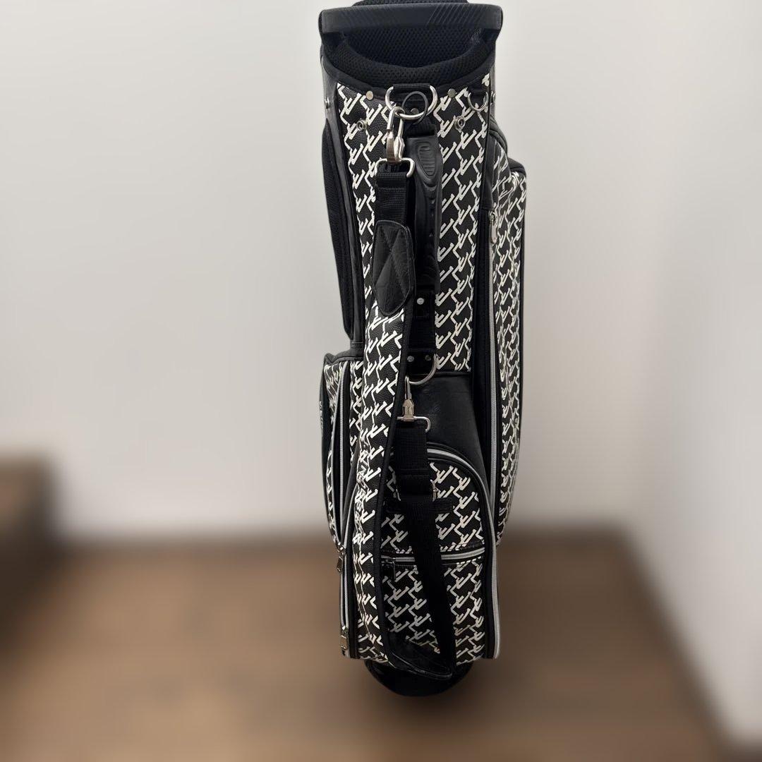 J.Lindeberg キャディバッグ ブラック/ホワイト