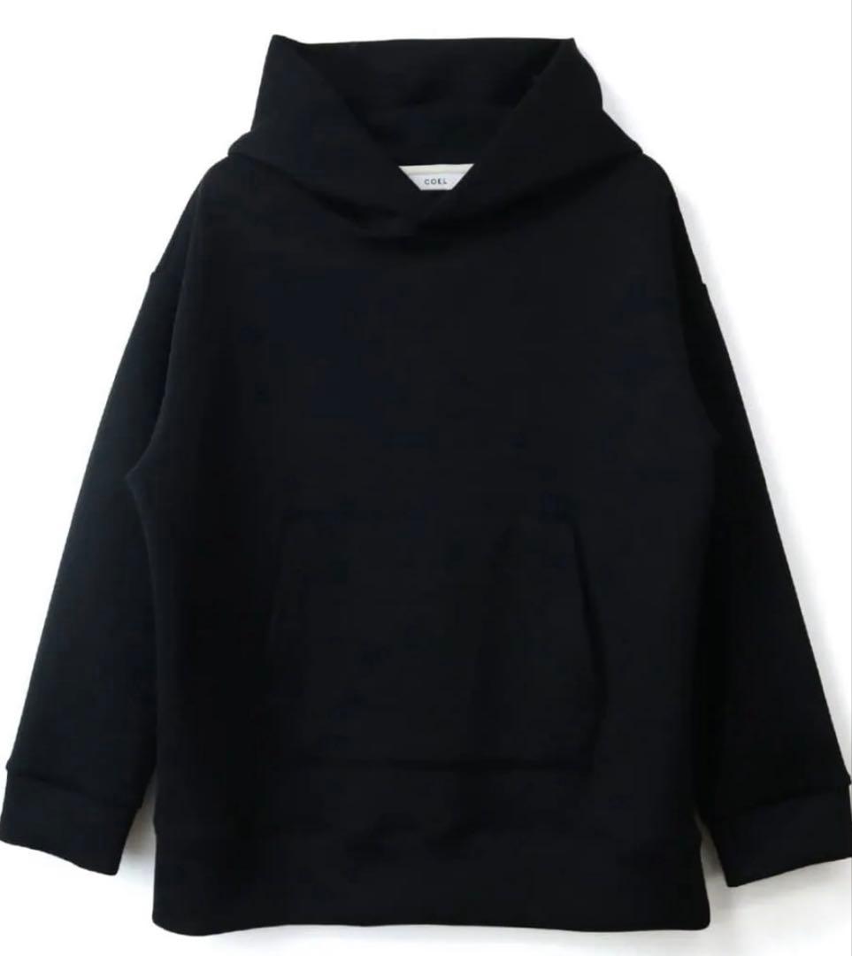 お値下！COELxDesafio バックロゴフーディ ブラック S