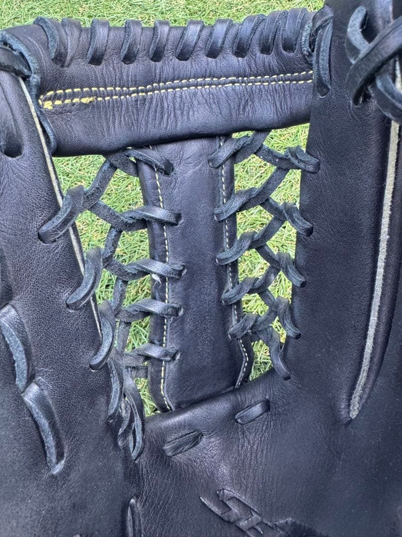 【美品】MIZUNO セレクトナイン 軟式 大人 外野手用 14 右投げグラブ