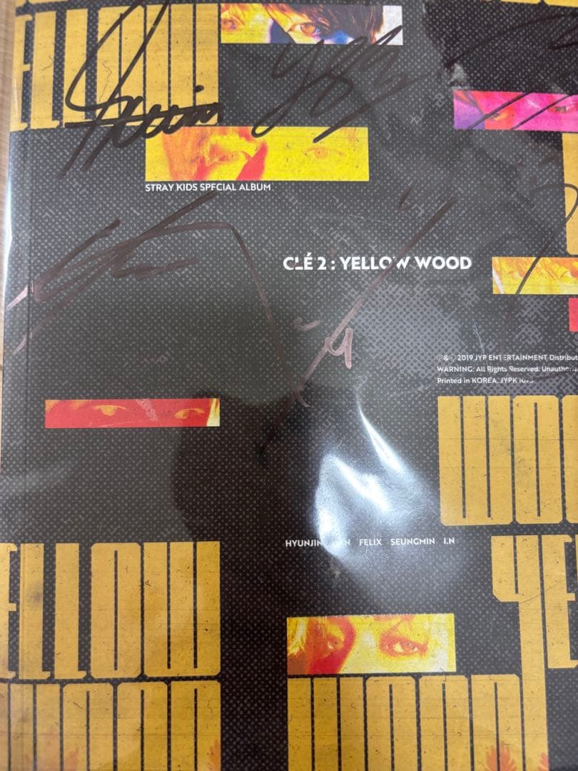 【限定値下げ】Stray kids 全員直筆サイン入りアルバム スキズ